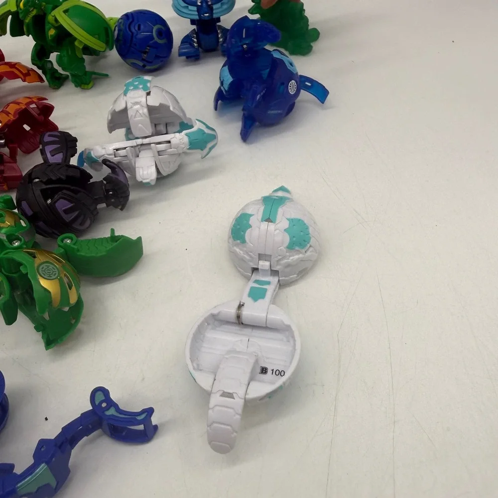 Bakugan Battle Brawlers Figure Lot Mixed Attributes Transforming Toys